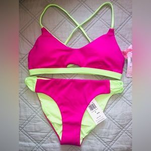 LoveShackFancy X Hurley bikini (M)